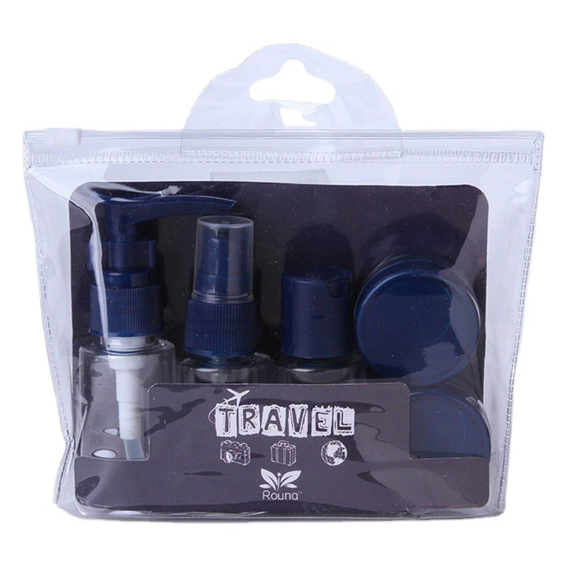 Дорожная упаковка костюма упаковка Набор из 6 предметов портативный костюм для хранения спрей эмульсия пустая бутылка 30 мл оптом