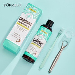 跨境外贸KORMESIC浓缩椰子油漱口油mouthwash oil厂家批发
