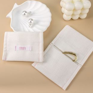 Factory Cotton Packaging Bag Sachet Aromatherapy Bag Jewelry Jewelry Dustproof Small Bag Soft Breathable Cotton Bags