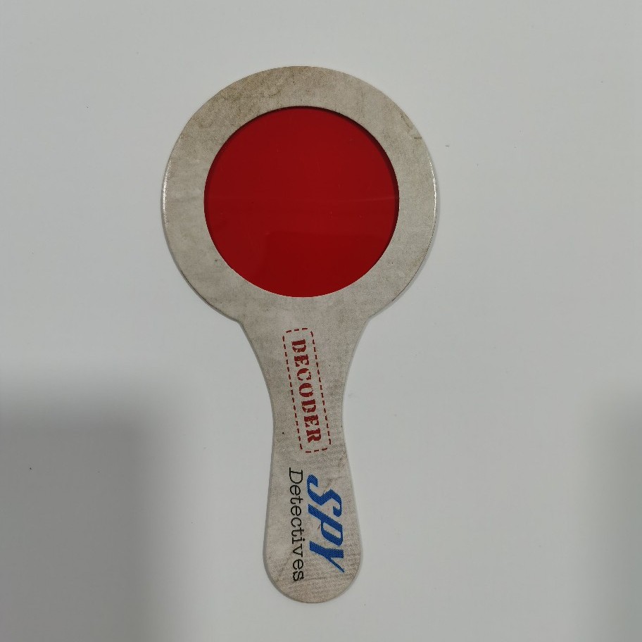 25款 偏光测试卡 解码卡 放大镜过虑片 红色滤光 片 手待式滤色片