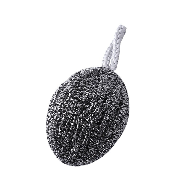 Bola de limpieza de acero inoxidable grande, para cocina