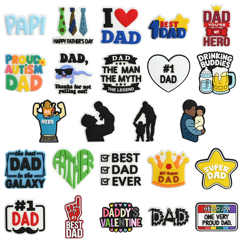 Father's Day Series 3 Cartoon Small PVC Soft Adhesive Stickers Cross-Border Cartoon Wholesale DIY Flat Decorative Stickers Father's Day Series 3 Cartoon Small PVC Soft Adhesive Stickers Cross-Border Cartoon Wholesale DIY Flat Decorative Stickers