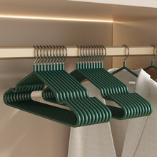 磨砂加粗衣架新款特粗衣架成人衣架浸塑防滑无痕衣撑子晾儿童衣架