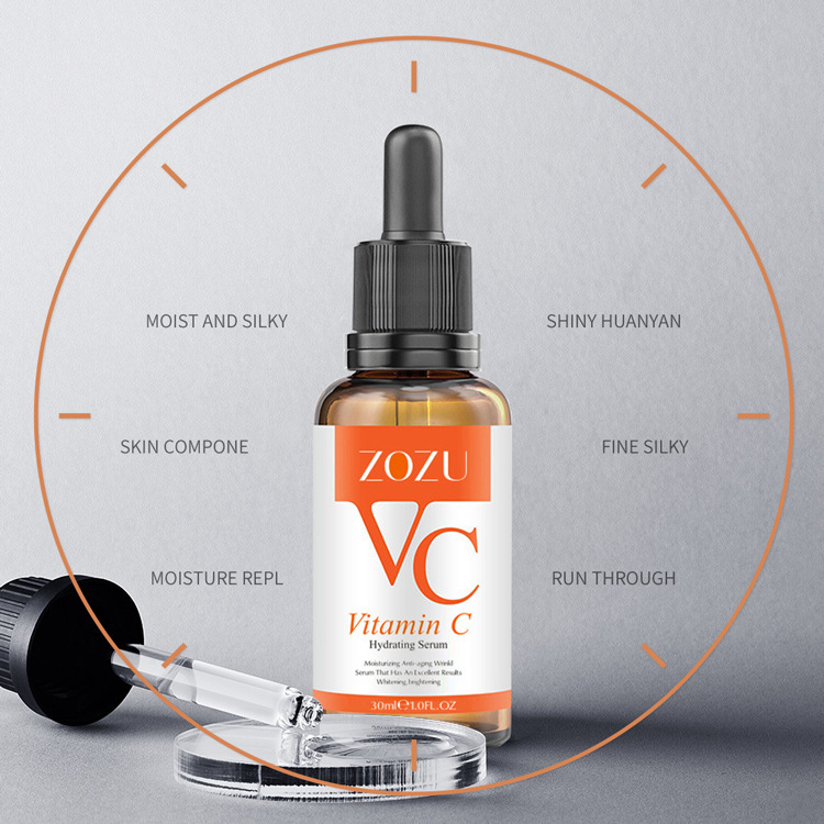 Amazon's varios productos de cuidado facial hidratantes de esencia de vitamina C naranja, comercio exterior, fábrica transfronteriza, venta al por mayor