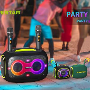 Partyboxmini plug-in card portable cool light wireless Bluetooth speaker portable waterproof cycling sports camping