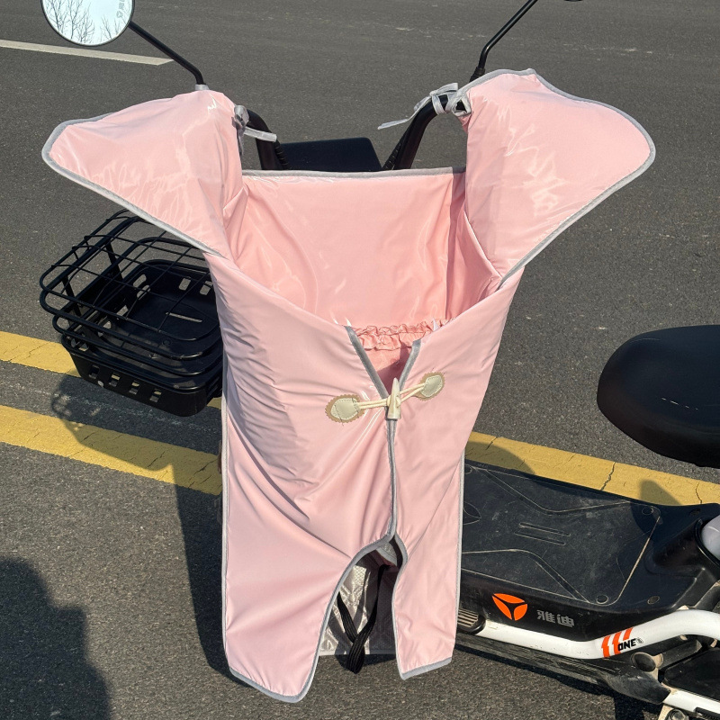 물결 모양의 가장자리가 있는 핑크 레이스 자수 + 입으로 착용하는 홀터 코드 + 혼 버클 - 새로운 스타일: 다운 재킷 방수 원단 공장 직접 판매