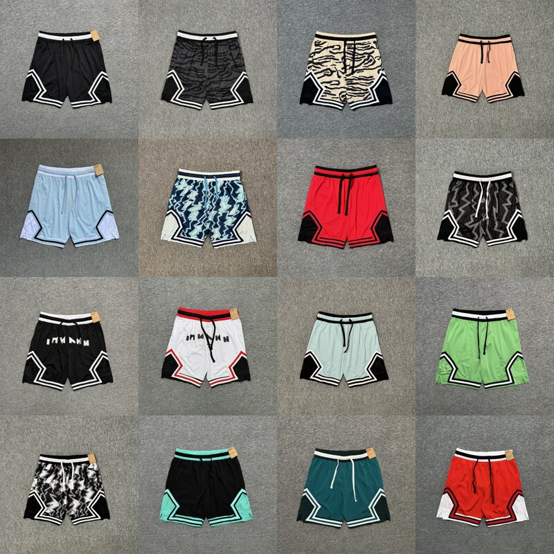 American Basketball Breathable Shorts Trendy Casual Loose Quarterly Trendy Brand Basketball Pants Running Fitness