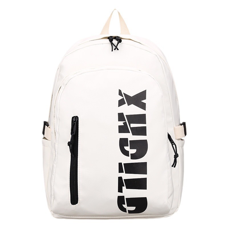 Mochila de moda de moda para hombres 2023 nueva mochila de hombro femenina de gran capacidad de letras de escuela secundaria mochila escolar
