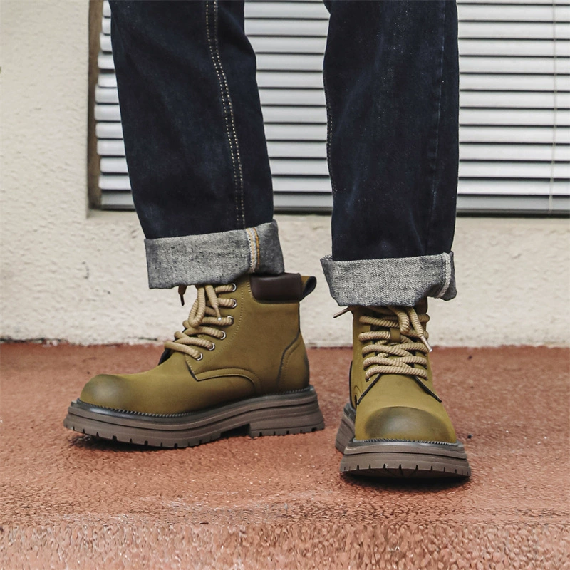 Martens, полусапоги демисезонные, английский стиль, платформа, британский стиль