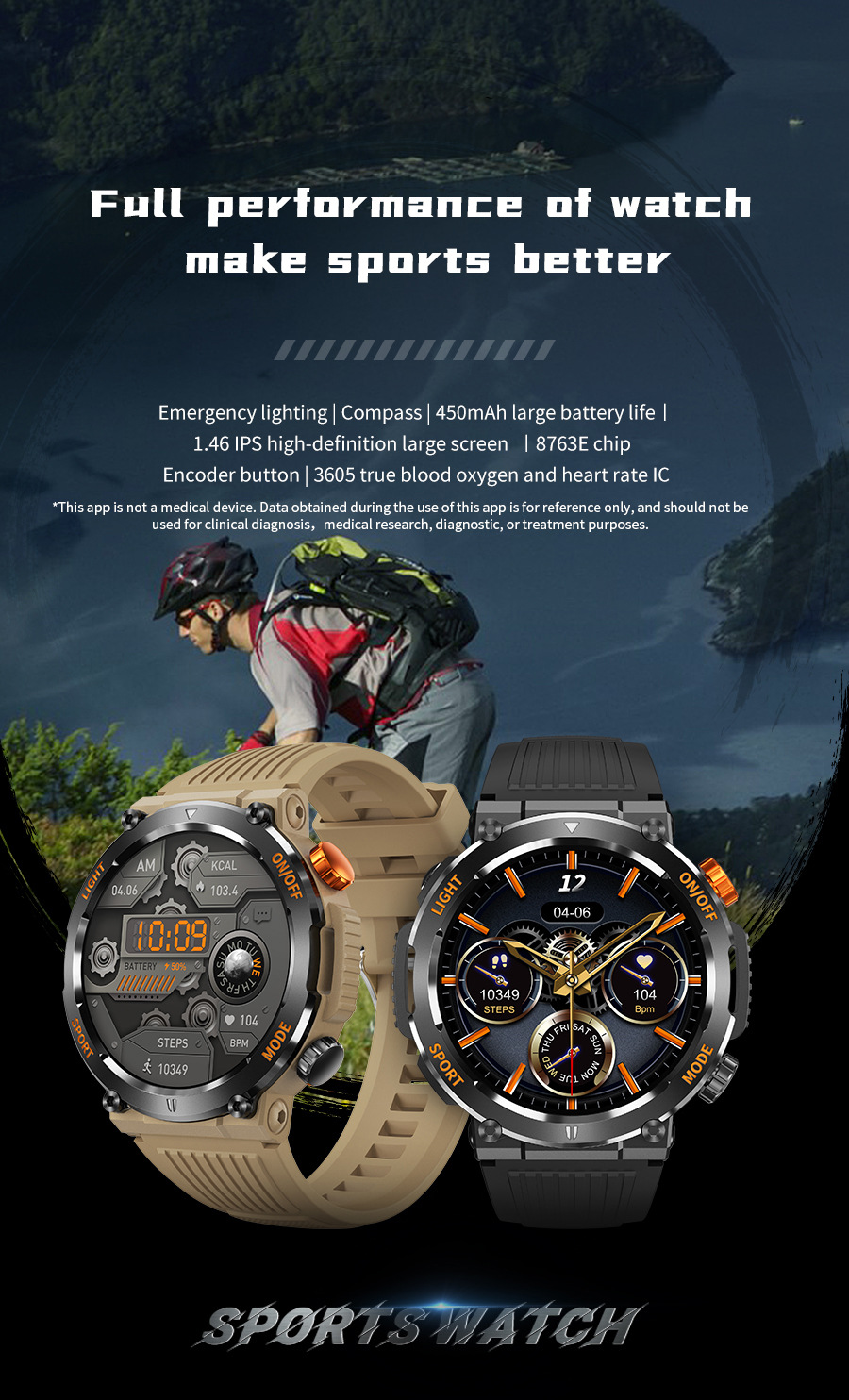 Smartwatch With Bluetooth Calling Heart Rate And Blood Pressure_voghion.com