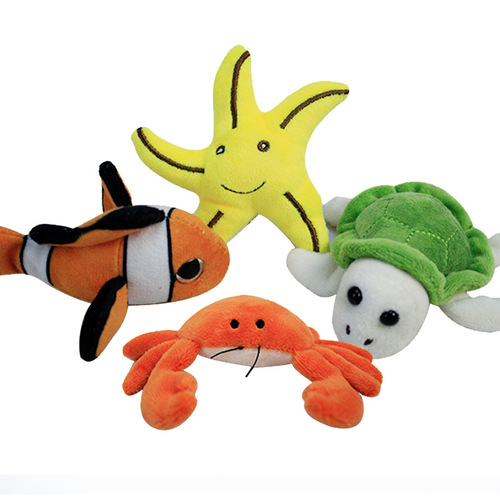 Cross-Mirror Children's Holiday Gift Plush Toy Dinosaur Doll, Bite-Resistant, Sounding Doggy Teething Toy, Stress-Relieving Plush Toy