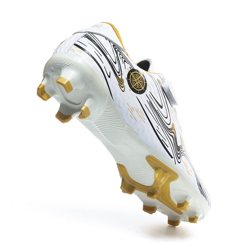 Nuevos zapatos de fútbol para niños con hierba larga transfronteriza Velcro deportes Velcro transfronterizo para jóvenes estudiantes