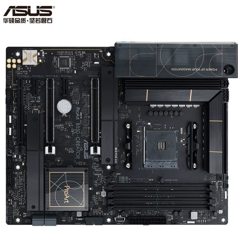 Applicable workstation AMD ASUS ProART B550-Creator Industry Main Board supports 5000 Series
