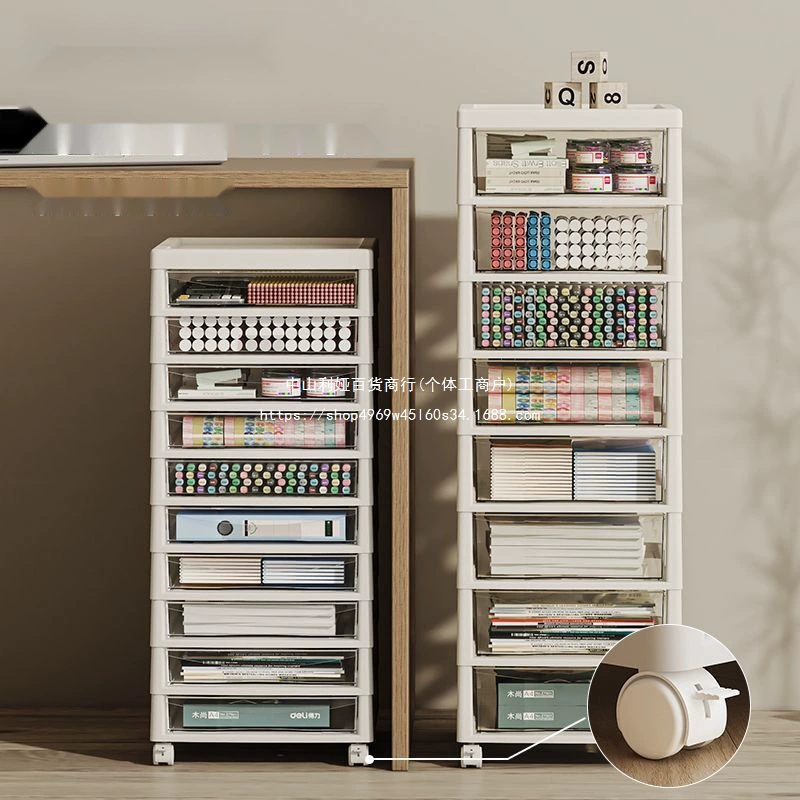 Ящик для хранения на офисном столе, шкаф для хранения с выдвижными ящиками под столом, стеллаж для хранения файлов, шкаф для хранения и организации канцелярских принадлежностей