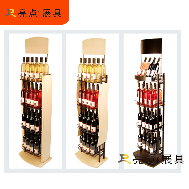 欧式木质展架红酒陈列展示架酒库红酒收藏展示柜酒柜展具展示柜