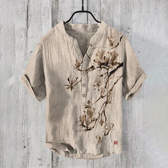 summer trend Japanese retro fashionable shirt