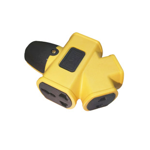 Foreign trade yellow plastic floor mop socket Southeast Asia Vietnam Philippines multifunctional socket wireless plug row
