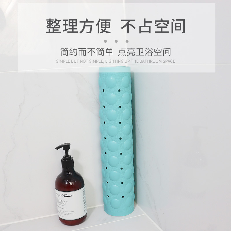 Venta caliente transfronteriza Hotel venta al por mayor agujero de burbuja baño antideslizante estera TPE ducha alfombra de piso gran ventosa alfombra de piso