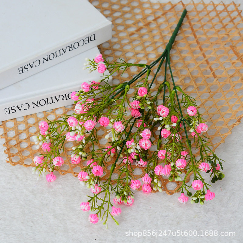 La sensación de la mano de las estrellas para el ramo de flores simuladas decoración de boda del hogar noche fragancia flores falsas fabricantes de ramo de flores artificiales al por mayor