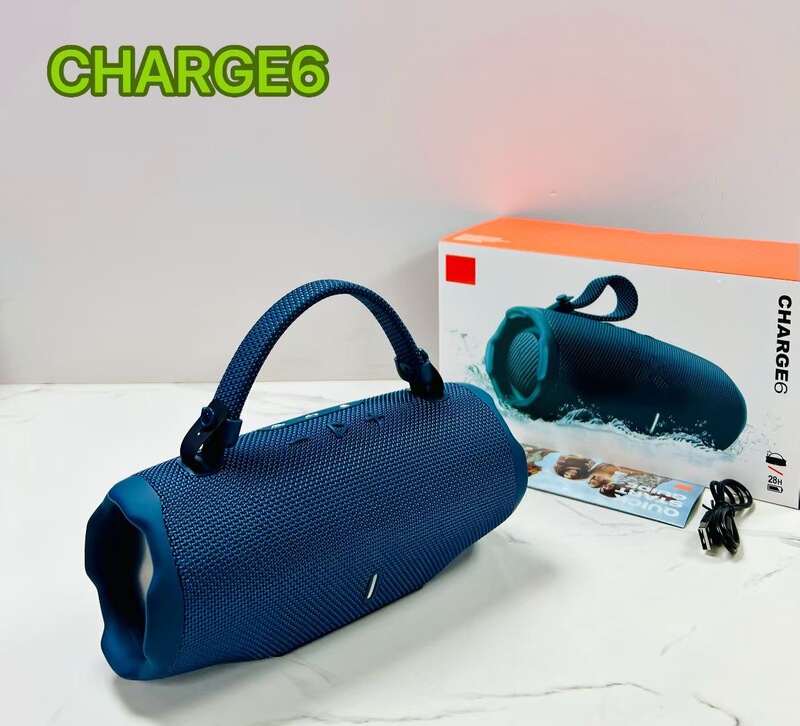 跨境新款CHARGE6蓝牙音箱手提便携音乐冲击波户外低音炮插卡音响|undefined