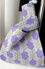 Dotted flower purple