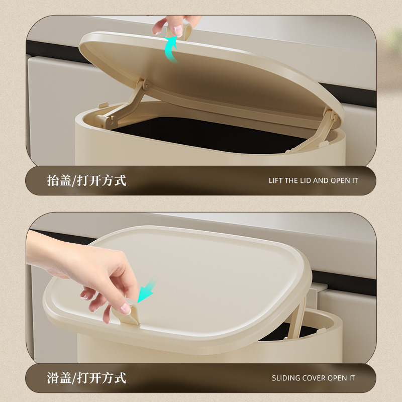 キッチンゴミ箱 吊り下げ式 家庭用キッチン専用 腰をかがめないトイレゴミ箱 大型生ごみ収納バケツ|undefined