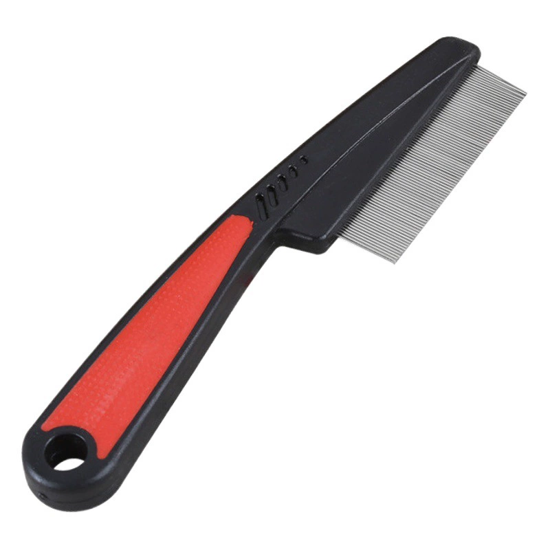 Расческа для домашних животных Новая Расческа для зубов Однорядная Расческа для удаления волос Расческа для домашних животных Чистка собак и кошек Красота Расческа от блох