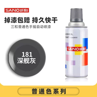 Sanhe Self-Painting Hand Spray Paint Metal, Avtomobil boyası - full-box-sanhe-181deep-gray-12-bottlesbox-spray-paint