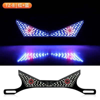 Decorative Accessories Car Lights — Other lights - triangular-light-red-blue-flashes