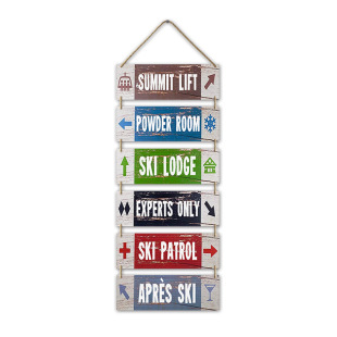 Factory direct supply Amazon wall decoration plate Wooden Wall Plaque Sign cross-border wood painting