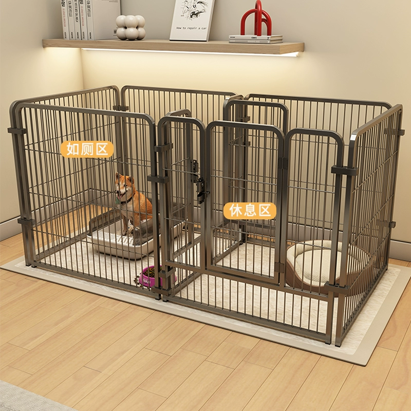 Ограждение для собак в клетке