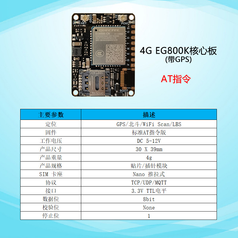 Eg800k core board (with gps) atat