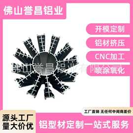 佛山厂家太阳花散热器铝材铝型材挤压铝合金型材模具铝管