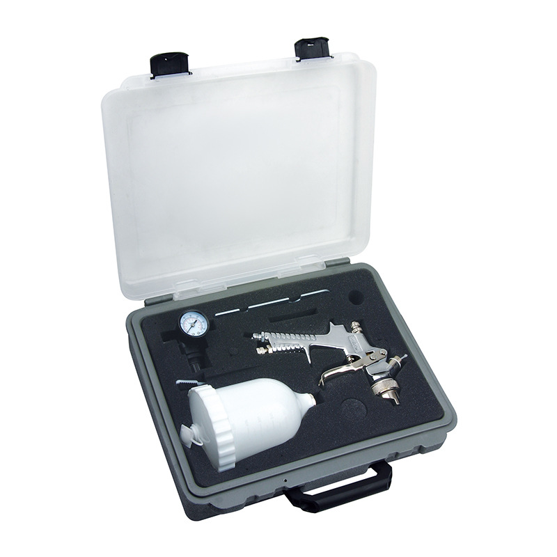 Pistola de pulverización neumática de alta atomización, botella de pulverización de pintura de látex, caja de herramientas de pulverización, juego de pistolas de pulverización de pintura para muebles y automóviles image 7