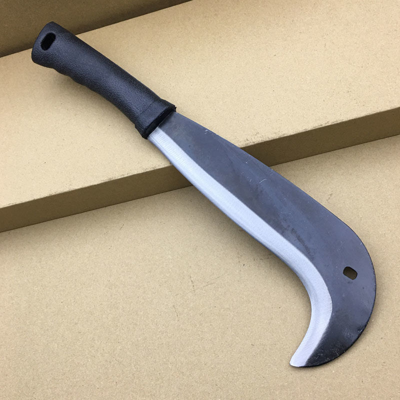 【新商品特価】薪割り・木・竹切りナイフ、手作り農用鎌、屋外伐採多機能開拓剣|undefined