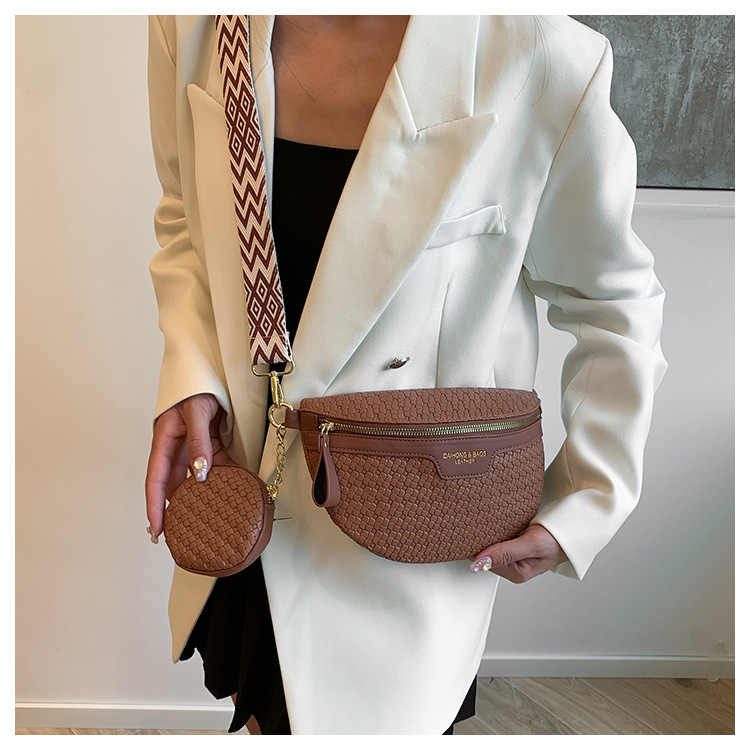 456g Weight Polyester Lining Material Zipper Closure Type Single Shoulder Strap Strap Type Fanny Pack Bags Type Daily Occasion Pu Leather Material Solid Color Pattern All Seasons Season Women's Gender Streetwear Style Semicircle Shape Women's Pu Leather Solid Color Streetwear Semicircle Zipper Fanny Pack 9
