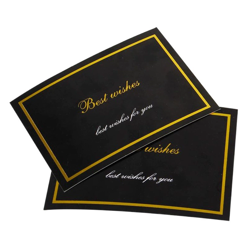 Поздравительная открытка на день рождения Южная Корея креативное золочение простая печать маленьких открыток Английский Бизнес-подарок для учителей Поздравительная открытка на День благодарения