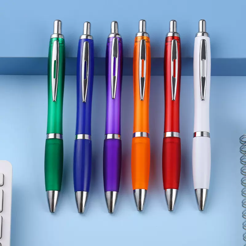 塑料圆珠笔定制 广告圆珠笔礼品笔 简易圆珠笔办公文具印刷logo