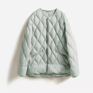 Korean style autumn and winter fashion light down jacket for women 2023 new western style loose small lightweight short coat fashion
