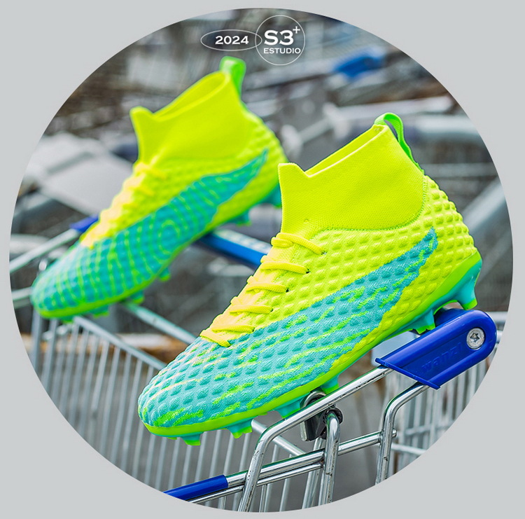 large-size High-top Football With Spikes For Adults, Men, Women, Students, And Older Children, Artificial_vogvips.com