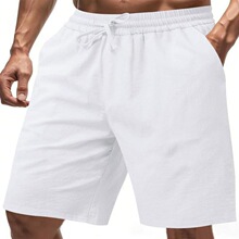 K 66992 American Linen Men's Shorts ��ʽ����̿� ŷ���羳��