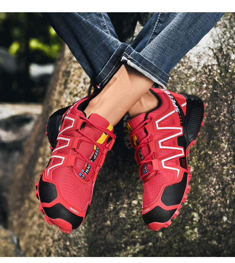 Scarpe sportive casual da uomo e invernali da uomo, da viaggio, traspiranti, Solomon, per escursioni all'aria aperta, king size_voghion.com