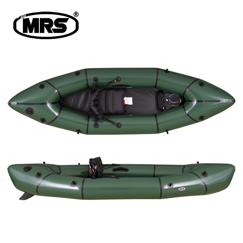 Mrs Small Barracuda Kayak Grass Boat Single Adventure Backpack Fishing Boat Portable Inflatable Rubber Boat Grass Boat