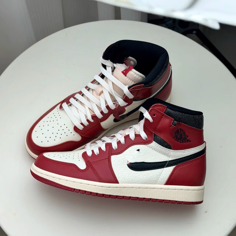 AJ 1 high-top basketball shoes, Love Letter Dark Brown, Chicago Voodoo Doll co-branded trendy shoes, Jordan 1 campus casual sneakers AJ 1 high-top basketball shoes, Love Letter Dark Brown, Chicago Voodoo Doll co-branded trendy shoes, Jordan 1 campus casual sneakers