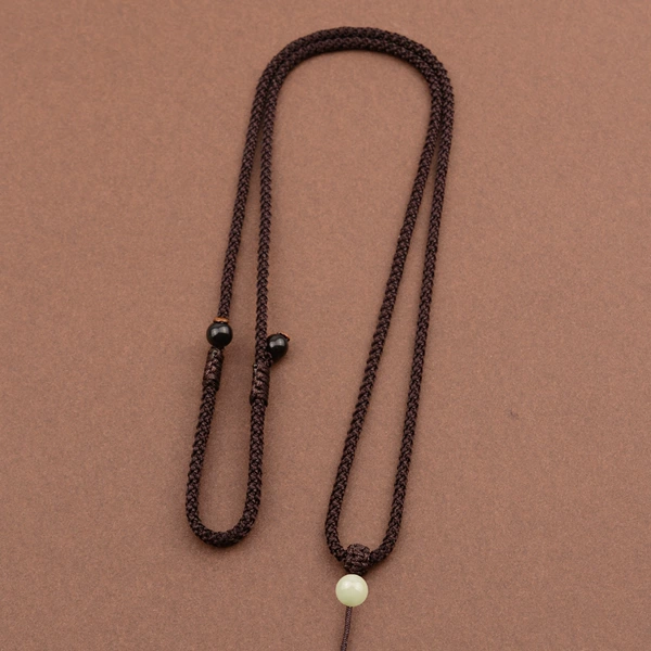 Coffee/Merald top beads/Left and left adjustment style
