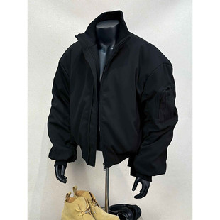 2025 New Flight Jacket for Men and Women in Spring and Autum American High Street Cleanfit Silhouette Short Baseball Uniform in Stock