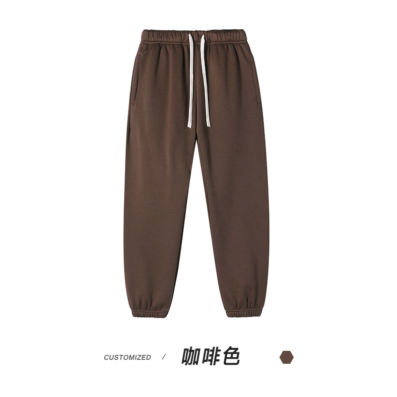 6606 브라운 (후리스팬츠)