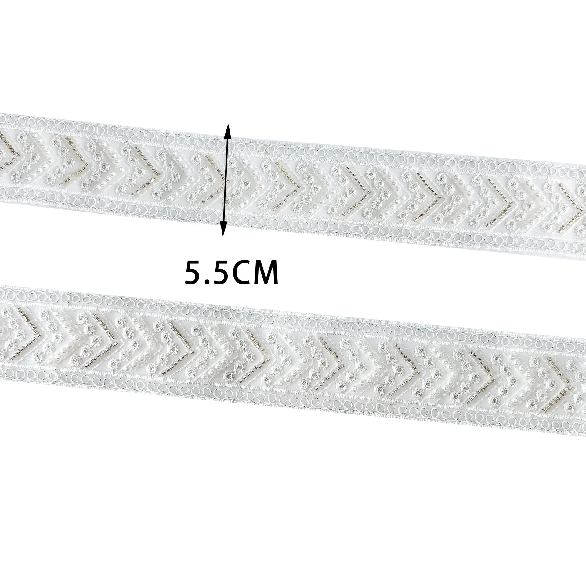 Fabricante mayorista de ergena base clavos de diamante encaje código de barras cortinas prendas de vestir accesorios diy