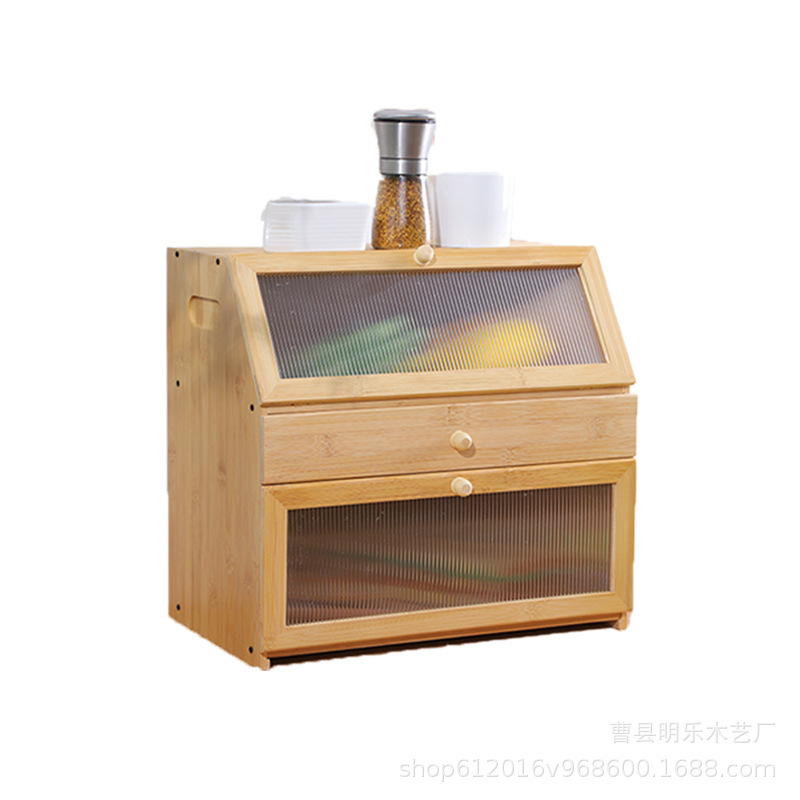 既製のダイニングテーブルティーセット、小さなキャビネット、キッチン食器収納キャビネット、パンスナック収納ボックス、竹文具収納キャビネット|undefined
