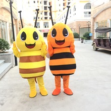 定制卡通人偶服装蜜蜂服饰演出服成人活动表演玩偶服道具
